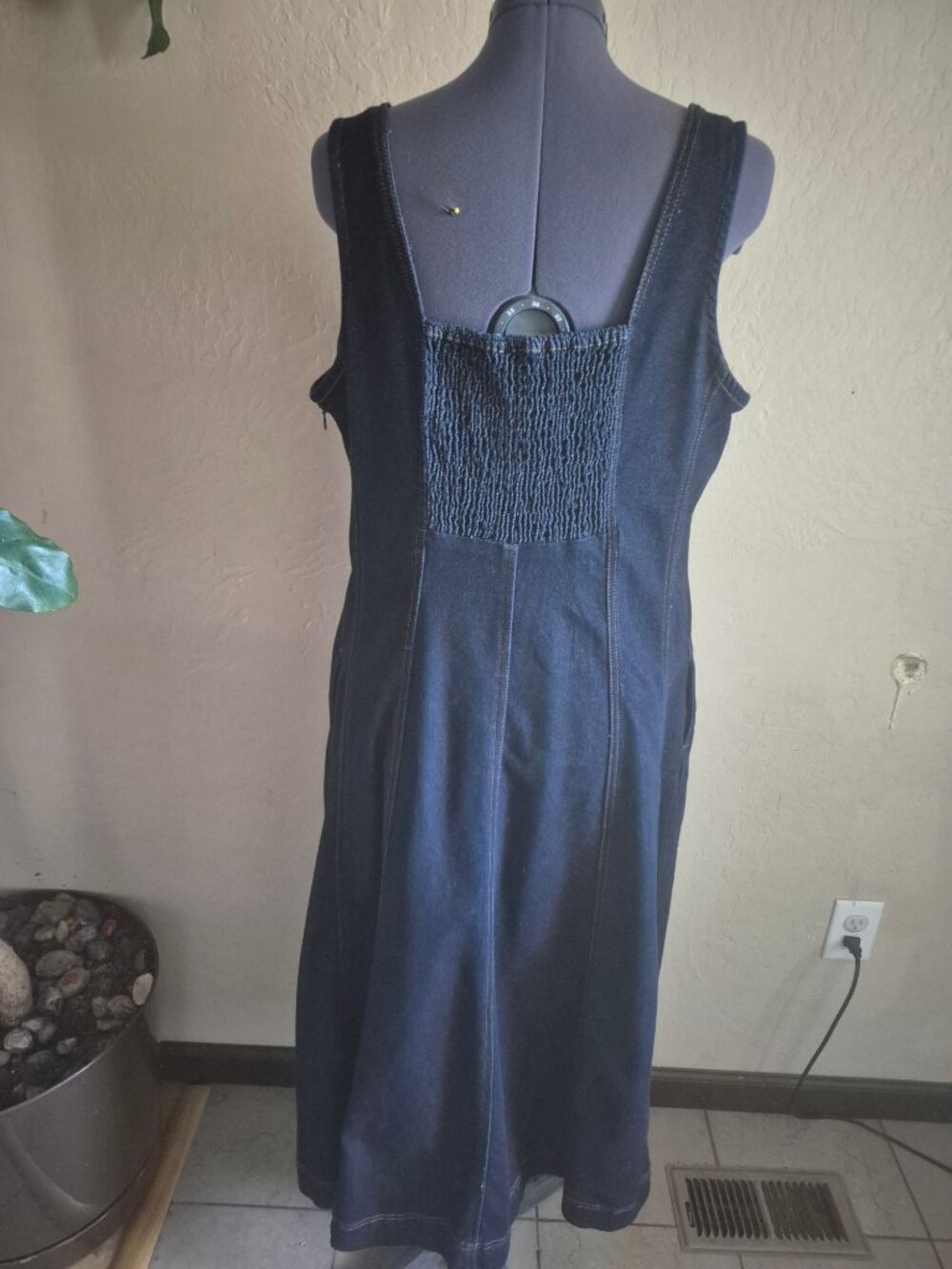 Liverpool Womens Denim Dress Size 12 - Picture 4 of 7
